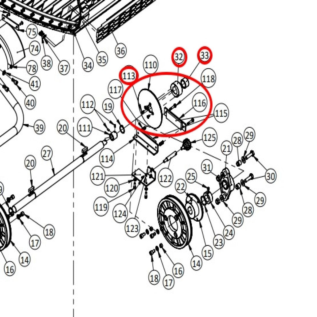 Xebex Runner and AirPlus Runner Parts