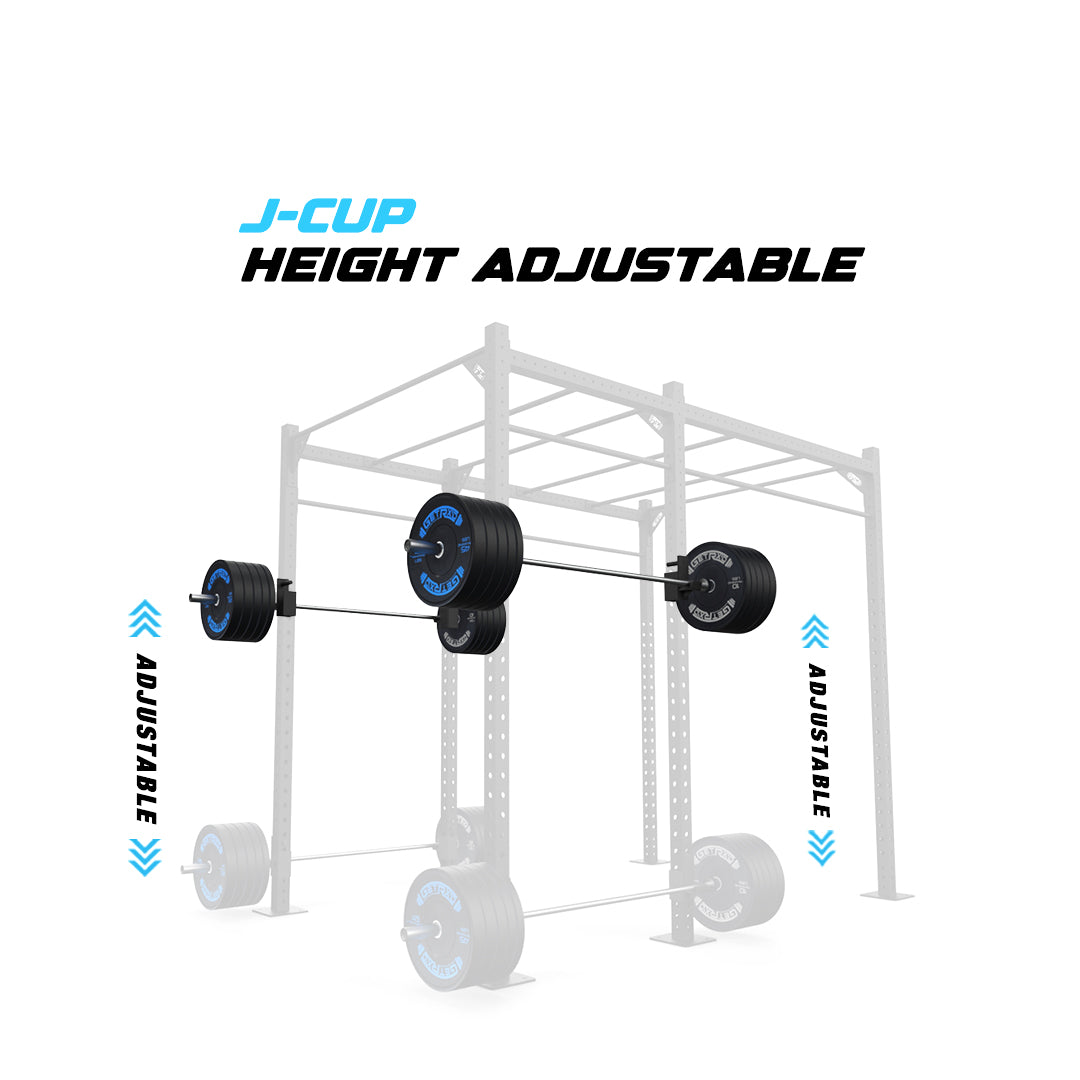 10' Freestanding Builder® Pull Up Rig J-Cup adjustability