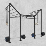 14' Wall-Mount Builder® Pull Up Rig: Advanced 1