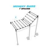10' Wall-Mount Builder® Pull Up Rig 1' Spacing
