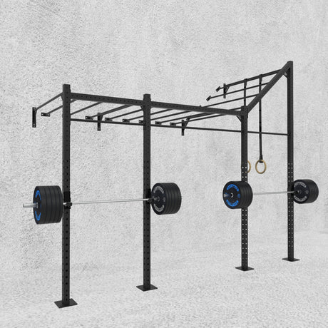 14' Wall-Mount Builder® Pull Up Rig: Advanced 3