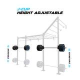 14' Wall-Mount Builder® Pull Up Rig J-Cup adjustability
