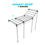 14' Wall-Mount Builder® Pull Up Rig 1' Spacing
