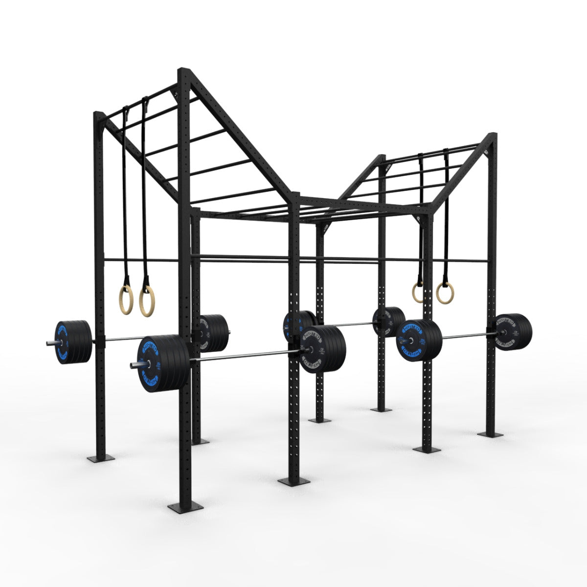14' Wall-Mount Builder® Pull Up Rig: Advanced 1