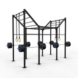 14' Wall-Mount Builder® Pull Up Rig: Advanced 1