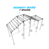 20' Freestanding Builder® Pull Up Rig 1' Spacing