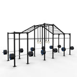 24' Freestanding Builder® Pull Up Rig: Advanced 1