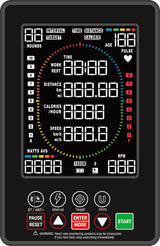 Xebex Fitness AirPlus Cycle Smart Connect