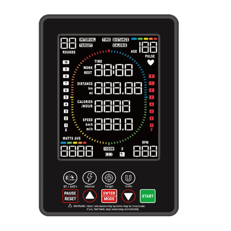 AMSB-03-PT-GBA: Bluetooth/ANT+ Console