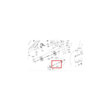 AR-2-PT-A62: Axial of Moving Wheel for Xebex Fitness Rower 2.0