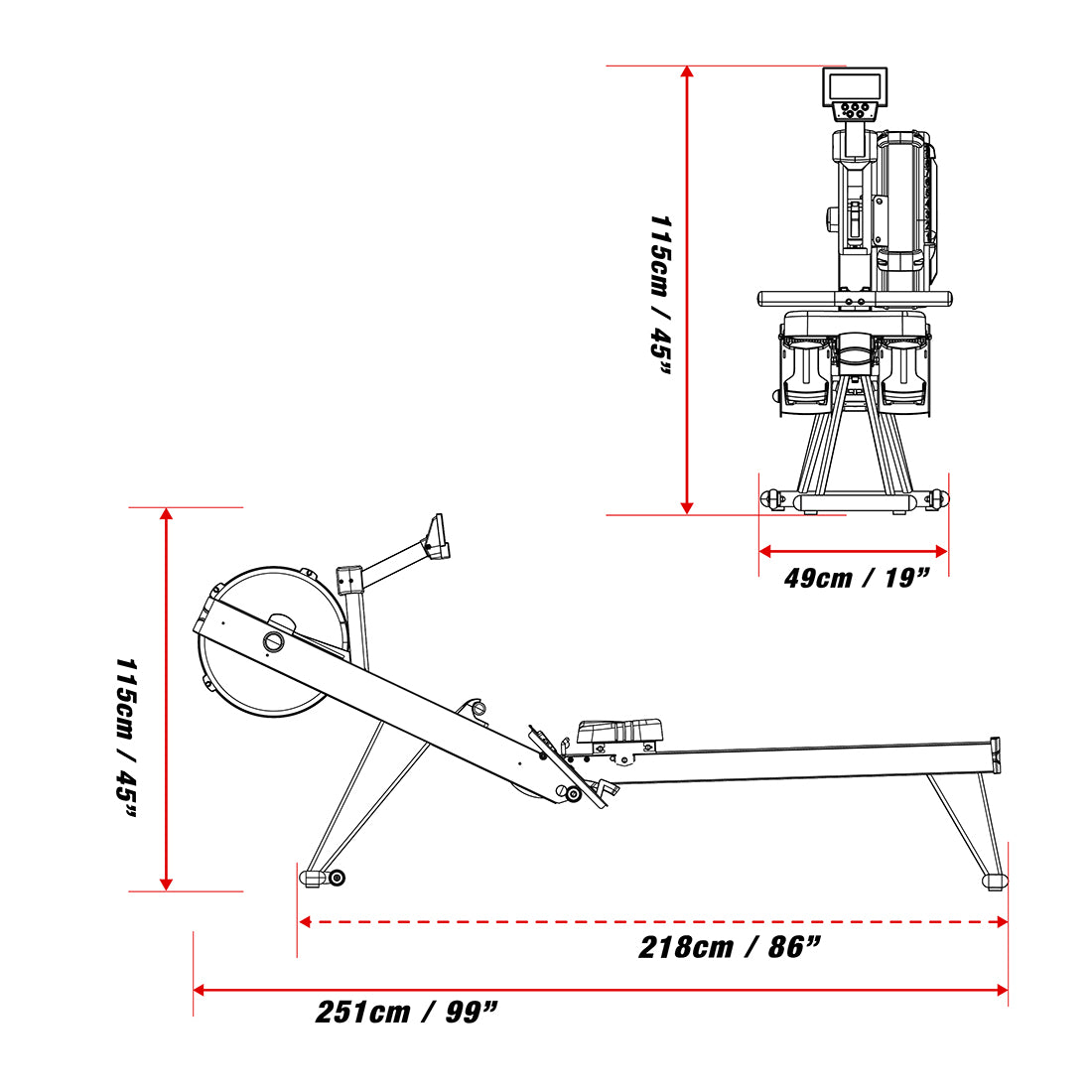 Xebex Air Rower 2.0