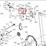 ASKI-PT-C03-2: New Ski pulley bracket