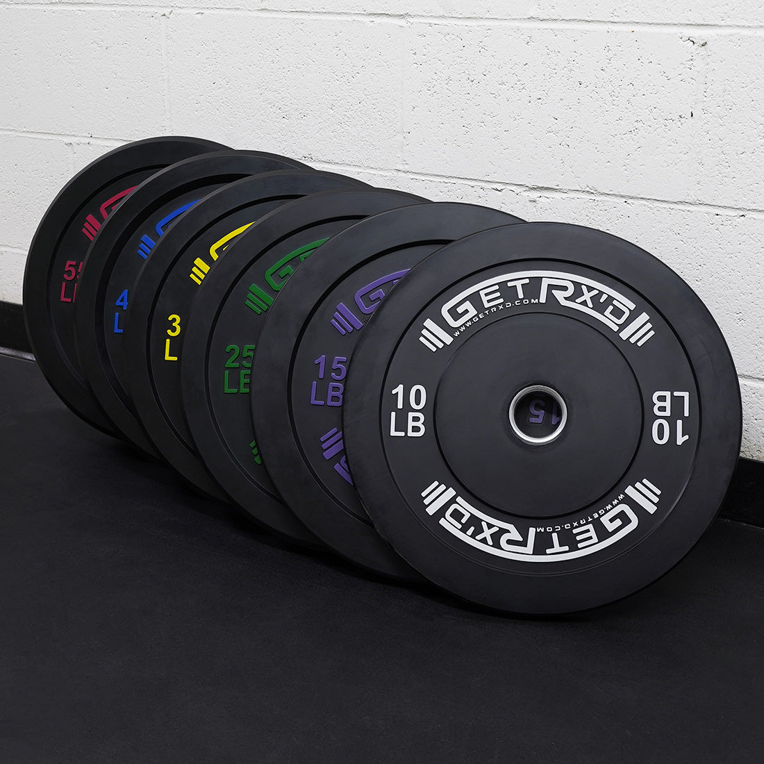 Black Premium Bumper Plates 2.0 [piece] – Get Rxd