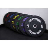 Black Crumb Rubber Bumper Plates [pc]
