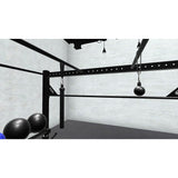 Bars, plates, dumbbells, kettlebells, and other accessories sold separately.