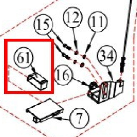 CBR-03-PT-Strap: Foot Strap