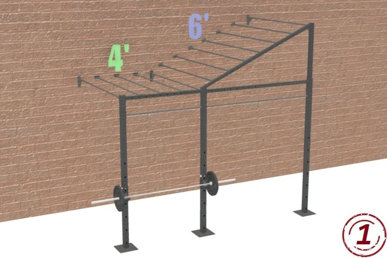 10' Wall-Mount Builder® Rig: Advanced 1