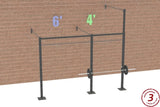 10' Wall-Mount Builder® Rig: Intermediate 3