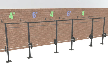 24' Wall-Mount Builder® Rig: Dual-Independent Bars