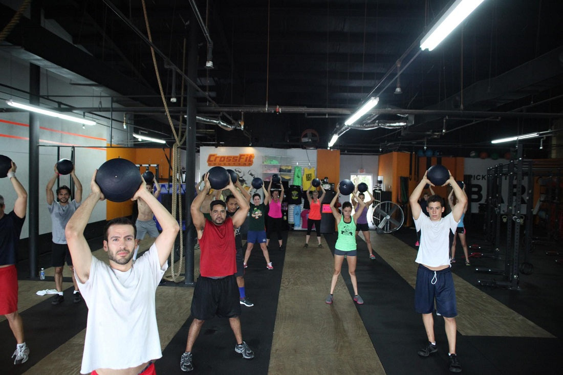 CrossFit Mousetrap with Get RX'd Slam Balls