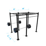 10' Freestanding Builder® Pull Up Rig: Intermediate 1 length and width dimensions