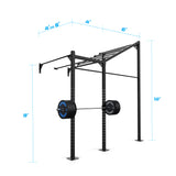 10' Wall Mount Builder® Rig: Advanced 1 w/ 2' Monkey Bar Spacing