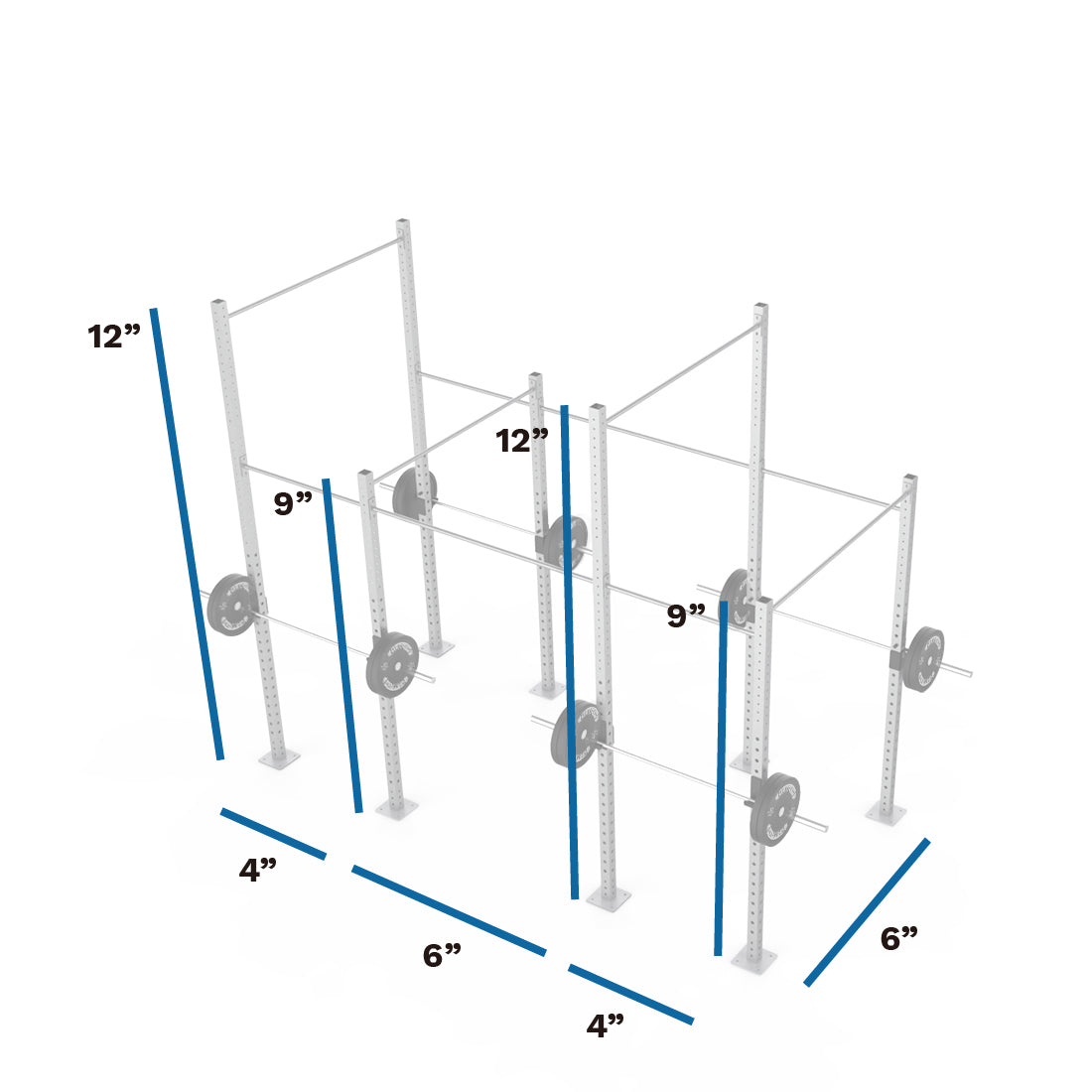 Optional Conversion to 14' Length x 6' Depth: Add additional 4' Length x 6' Depth Add-On Section dimensions