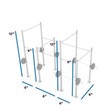 Optional Conversion to 14' Length x 6' Depth: Add additional 4' Length x 6' Depth Add-On Section dimensions