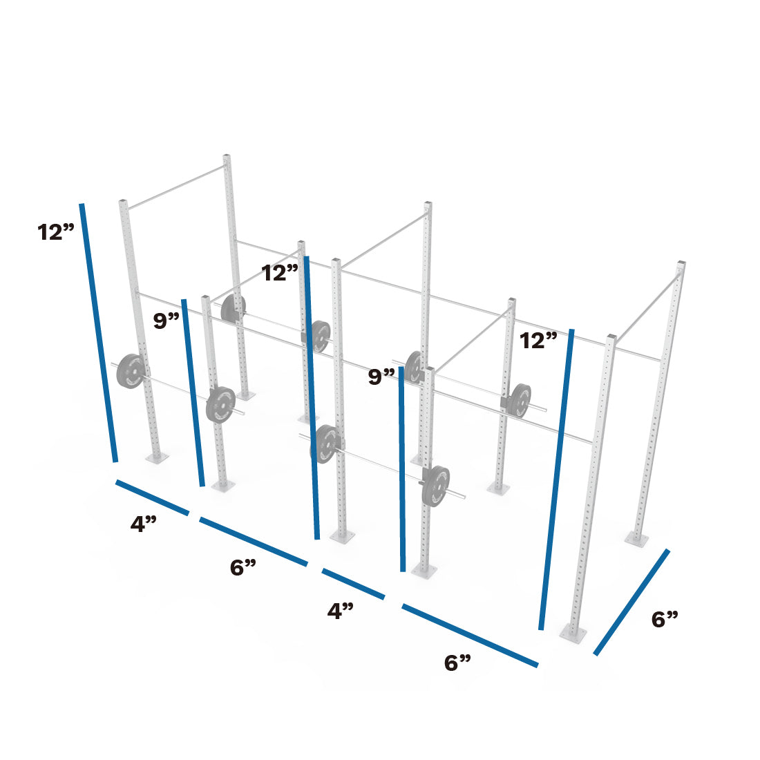 Optional Conversion to 20' Length x 6' Depth: Add additional 6' Length x 6' Depth Add-On Section dimensions	
