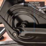 XeBeX Fitness Air Bike  Sealed Bearings throughout the bike