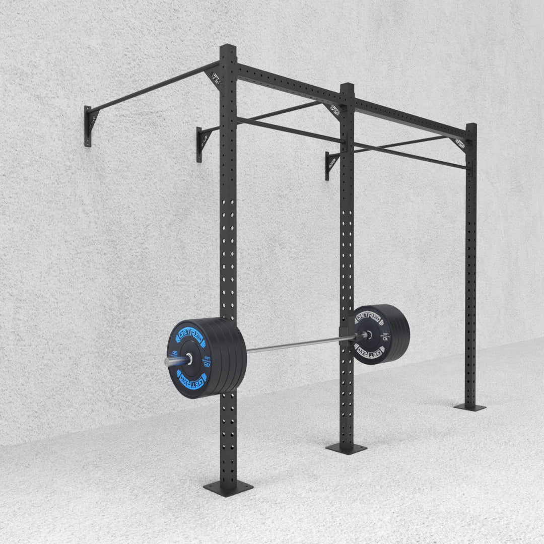 10' Wall-Mount Builder® Pull Up Rig: Dual-Independent Bars