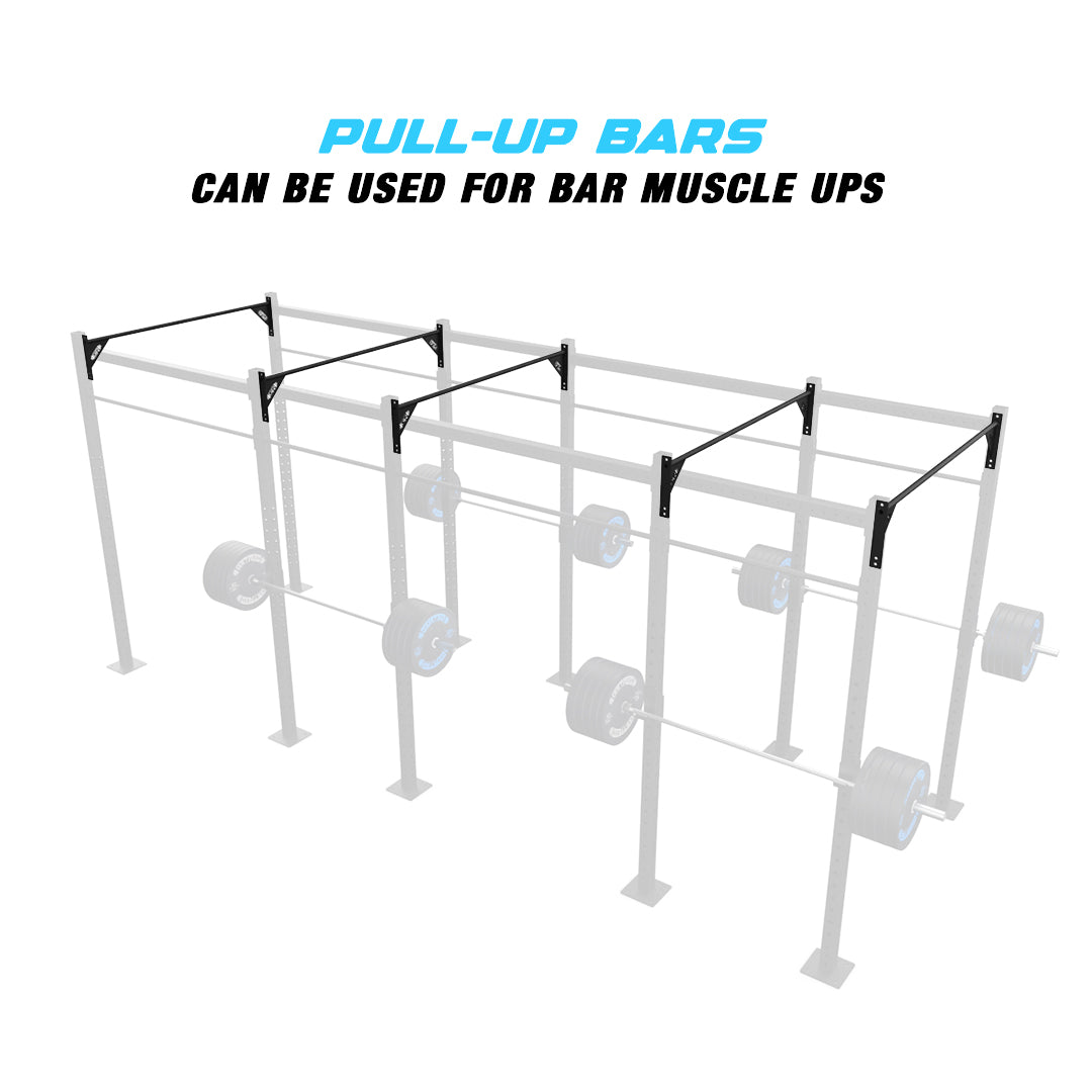 20' Freestanding Builder® Pull Up Rig Pull up Bar functions