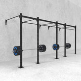 20' Wall-Mount Builder® Pull Up Rig: Dual-Independent Bars