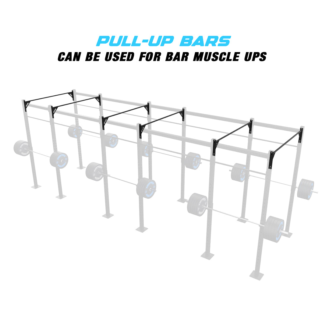 24' Freestanding Builder® Pull Up Rig Pull up Bar functions