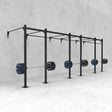 24' Wall-Mount Builder® Pull Up Rig: Dual-Independent Bars