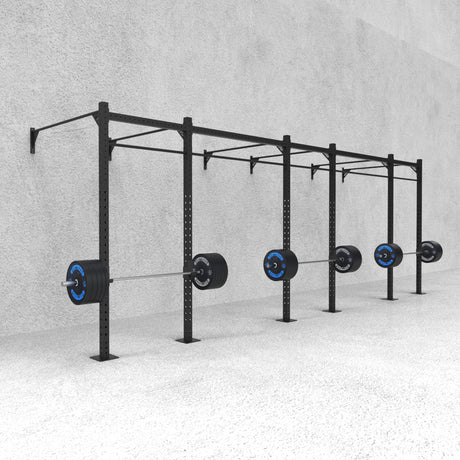 24' Wall-Mount Builder® Pull Up Rig: Dual-Independent Bars