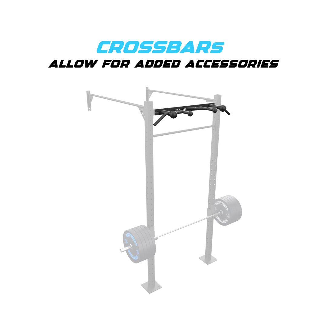 4' Wall-Mount Builder® Pull Up Rig Crossbar functions