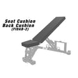 The back pad and seat pad are made with ultra-high density, fully recycled foam that won't compress and lasts longer. An upgraded non-slip cover provides the extra grip you need for heavy bench days.