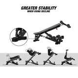 FIDAB-2 Adjustable Bench: Red