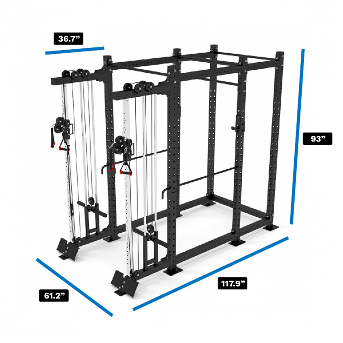 Functional Trainer Plate-Loaded Cable Tower?2000