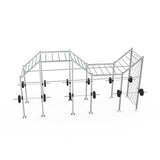 24' Galvanized Freestanding Builder Rig: Expert 1 with cargo net