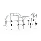 24' Galvanized Freestanding Builder Rig: Expert 1