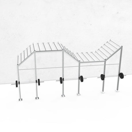 24' Galvanized Wall-Mount Builder Rig: Expert 1