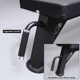 Upgraded handle compared to Competition Econ Flat Bench