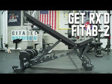 FIDAB-2 Adjustable Bench: Red