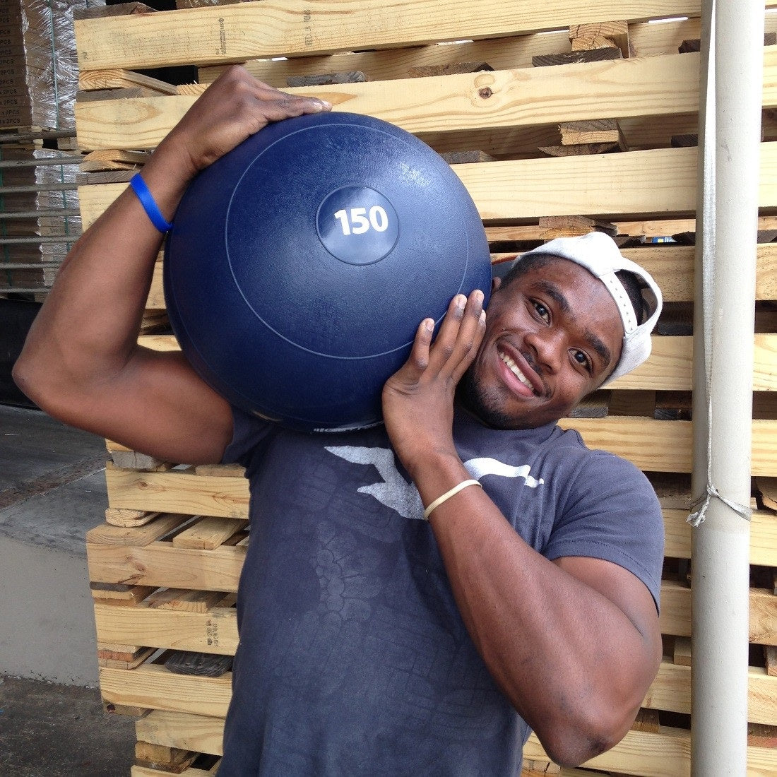 150 lb Slam Ball Up Close