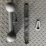 Dog Bone Grip, Strap and Carabiner included in purchase