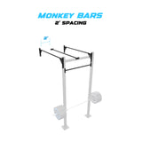 4' Wall-Mount Builder® Pull Up Rig 2' Spacing
