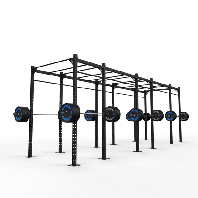 24' Freestanding Builder® Pull Up Rig: Intermediate 1 w/ 2' Monkey Bar Spacing