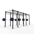 20' Freestanding Builder® Pull Up Rig: Intermediate 1 w/ 2' Monkey Bar Spacing